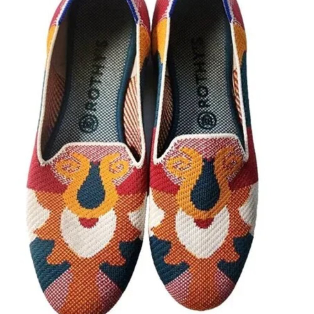 Rothy's Women's Moroccan Print Amber Retired Flats